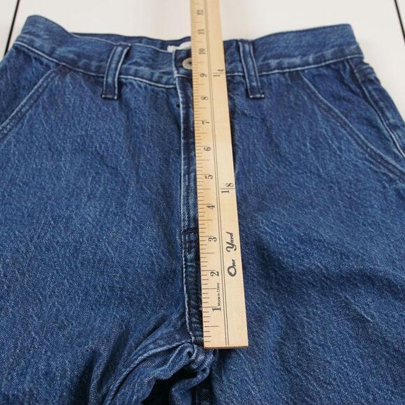 Abercrombie & Fitch The Loose High Rise Blue Jeans Womens Sz 24 - Picture 6 of 10